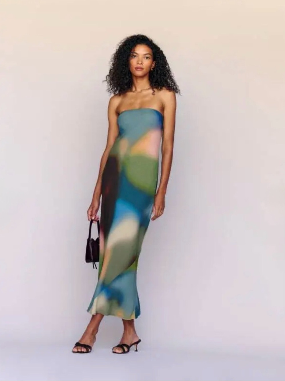 NWT Reformation Joanna Dress in Blur